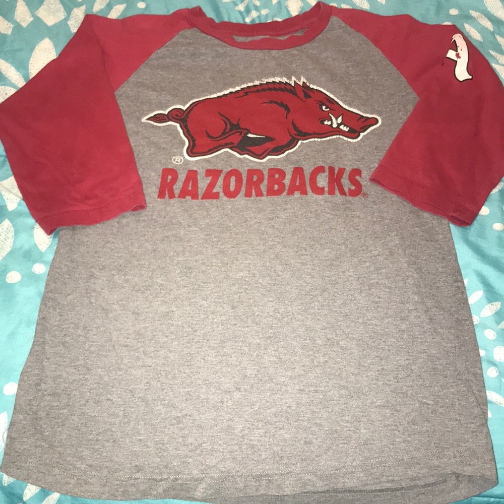 razorback t-shirt. half sleeves